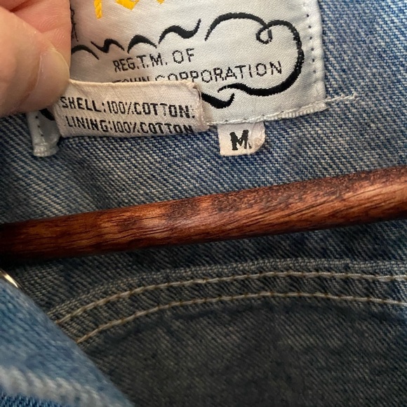 Vintage 1970s London Fog Denim Jacket Vintage Denim Women’s Medium - Picture 3 of 8